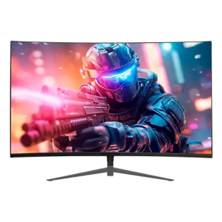 Monitor Gamer Curvo Balam Rush ULTRA EARTH II MGX27C de 27" – Full HD, 165Hz, FreeSync, HDMI/DisplayPort, Negro